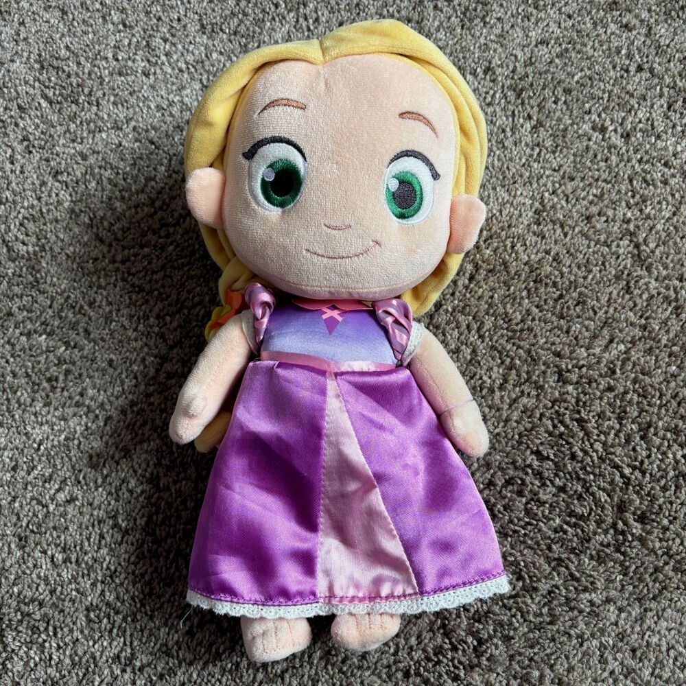 Disney Store Animators Collection Toddler RAPUNZEL Tangled 12" Plush Doll